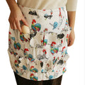 Farm Canvas Chicken Egg Collecting Apron Custom logo with Multi Pockets Egg Apron