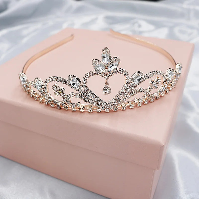 Princess Hair Accessories Headband Princess Elsa Series Hair Ornament Crown for Girl