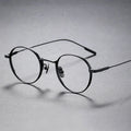 Super Light Solid Titanium Unisex Eye Glasses Frame Vintage Trendy Eyeglasses Anti Blue Light Latest Collection Spectacle Frames