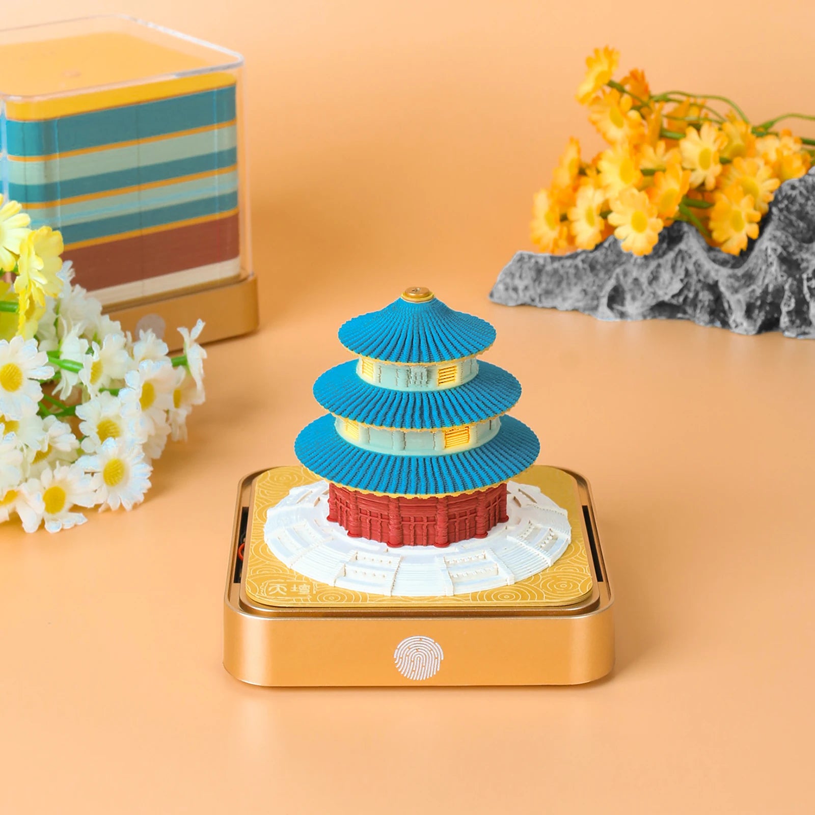 Drop Shipping 3D Memo Pad Custom Calendar 2026 Sticky Note Customized Logo Notepad Desk Decor Creative Gift Items for Birthday