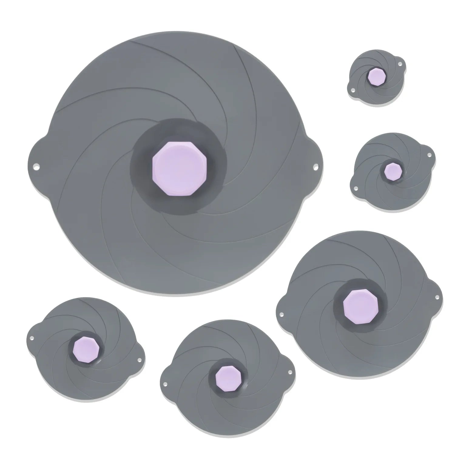 Reusable Heat Resistant Microwave Splatter Cover Bowl Lid BPA Free Silicone Suction Covers for Cups Bowls Plates Pots Pans