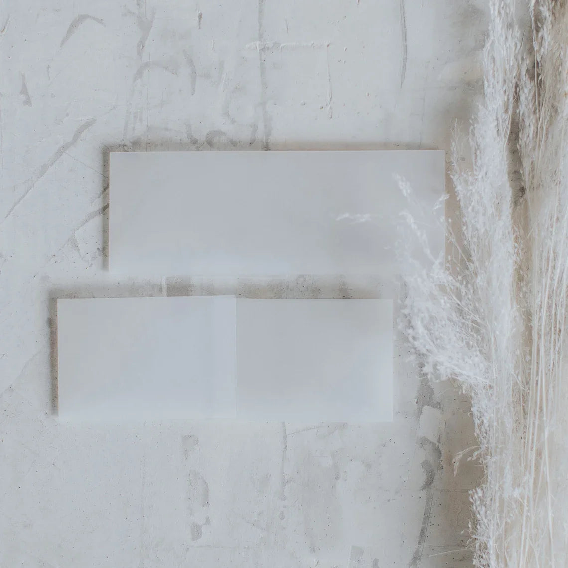 Wholesale Blank Vellum Belly Band Translucent Invite Clear Vellum Paper Wrap for Wedding Invitations Jacket