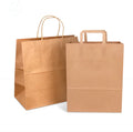 Manufacturers Customize Exquisite Kraft Paper Round Rope/flat Rope Handbag Gift Bag