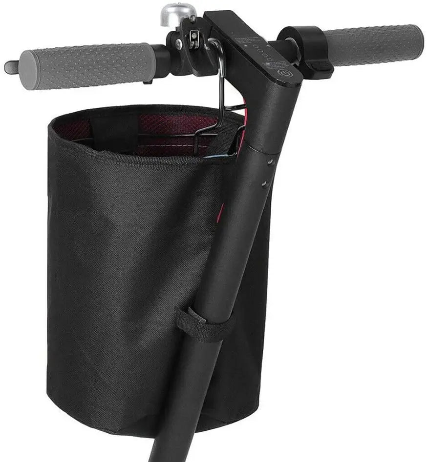 New Image Front Storage Basket Head Handle Scooter Bag T-36D for M365/M365pro/1S/Pro2 Scooter Case Black Oxford Material Big