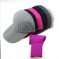 Custom Portable Foldable Polyester Waterproof Hat Adjustable Outdoor Sports Quick-drying Baseball Cap Golf Cap