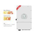Deye SUN-8K-SG01LP1-EU 8kw Single Phase 2 Mppt Hybrid Solar Inverter in Stock