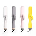 Titanium Plates Hair Straightener Styler Blowout Airflow Ionic Hair Blow Dryer Straight Shot Blow Drying Flat Iron