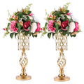 Wedding Props Metal European Crystal Candlestick Holder Hemp Candle Holder Table Decoration Candle Cup Decoration