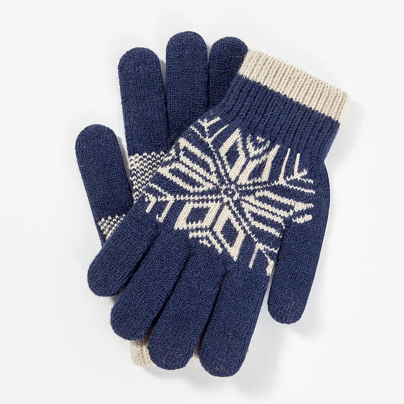 Running Acrylic Knitted Gloves Thermal Gloves Smartphone Texting Touchscreen Gloves Sensitive Winter Gloves