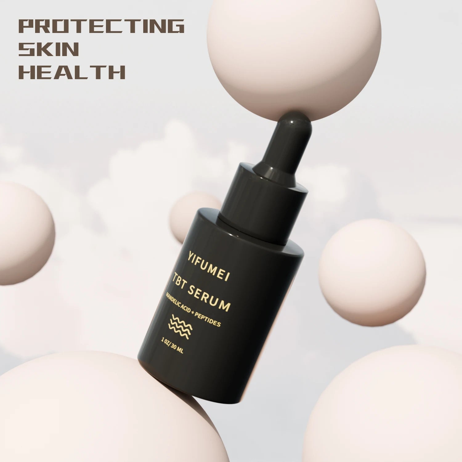 Private Label Tbt Vegan Brightening Glow Mandelic Acid Niacinamide Anti-Aging Face Serum
