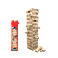 Wooden Block Tower Game 51 Rectangular Stacking Crashing Game Wood Interactive Game Building Blocks Bricks Toys