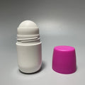 30ml 40ml 50ml pink Fancy Cosmetic Empty Deodorant Plastic Roll on Bottle