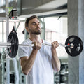 Gym Barra 45Lbs 7Ft Weight Lifting Black Power Pink 20Kg Bar 15Kg Weightlifting Weight Barbell Bar