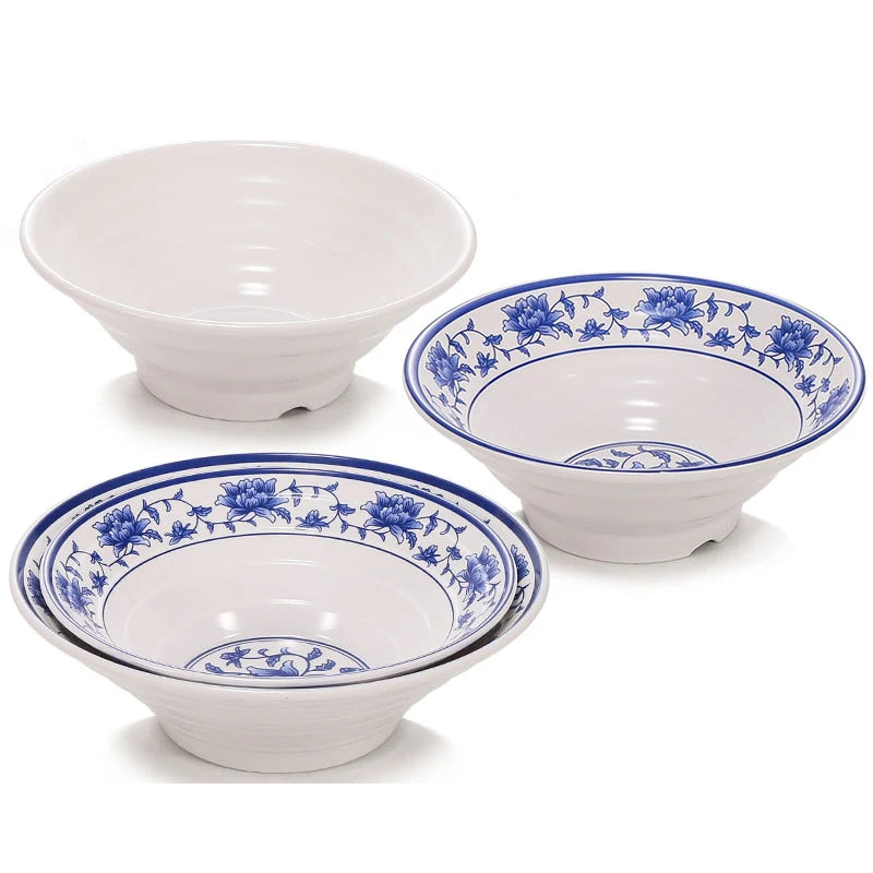 Wholesale Cheap Custom Plastic Soup Bowl Melamine Dinnerware Noodle Pho Ramen Bowl