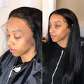 Raw Virgin 13X6 13X4 Straight Hd Lace Front Wig 100% Human Hair 360 Lace Front Wig Gluless Brazilian Human Lace Front Wig