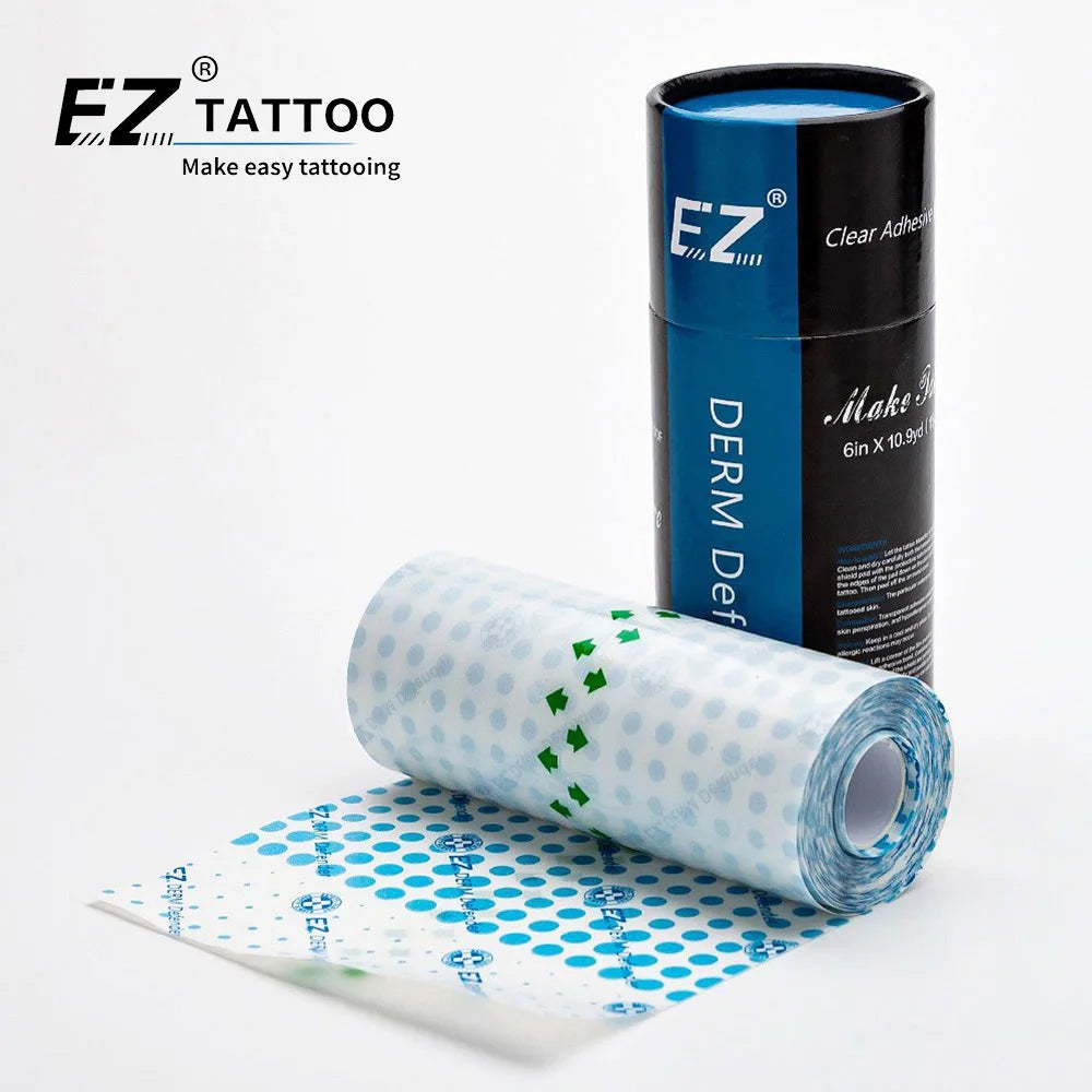 Wholesale EZ 15cm X 10M Regular Derm Defender Tattoo Adhesive Protective Shield Waterproof Tattoo Aftercare Film