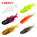 CRONY 40mm ABS Goby Soft Lure Floating Swimbait for Bass & Trout-River Lake Stream Fishing Baits