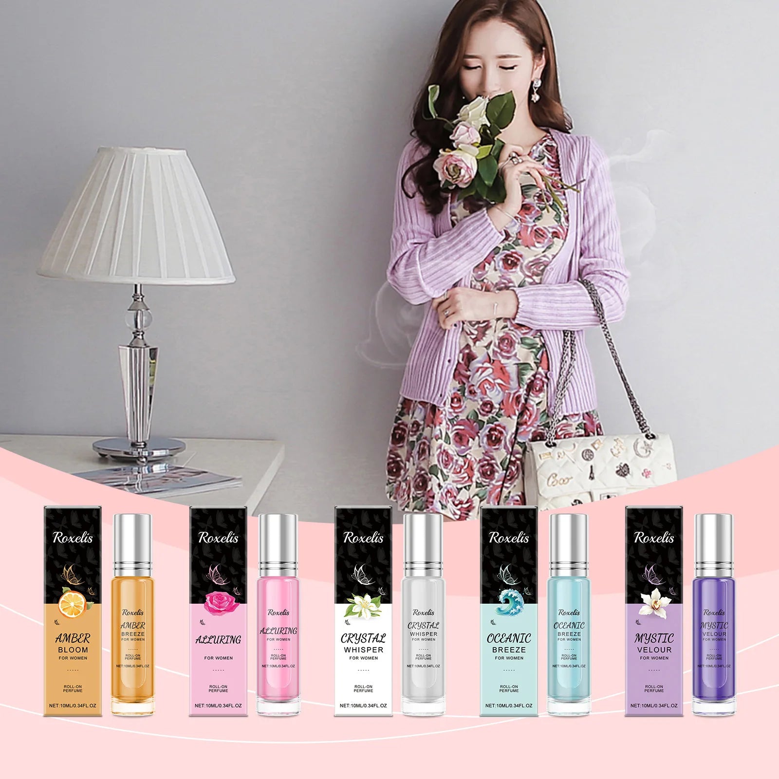 Private Brand Natural and Lasting Fragrancerefreshing and Mild Daily Dating Convenient Women's Perfume Ball