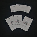 Custom Tag  Logo Clothing Tag Cardboard Labels