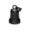 Wholesale Zinc Alloy Stainless Steel Good Luck Vintage Angel Motorcycle Biker Bell Necklace Black