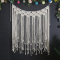 Hot Selling Hand Woven Tarot Card Vertical Spring Movable Wall Hanging Home Wedding Decoration