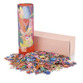Custom Mini Animal Shape Love Theme Educational DIY Jigsaw Puzzles Offset Printed Paper Custom Logo Packaging for Home