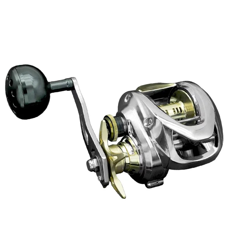 TAKEDO TX01 Sea Fishing Jigging  Reels Gear Ratio 7.2:1 Baitcasting Reel Water Drop Wheel Carp Casting Fishing Reel