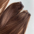 Unprocessed Nature Wavy Virgin Cuticle Intact Hair Bundle Vendors Bulk Double Drawn Weft Russian Human Hair Extensions