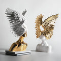 Modern Abstract 3D Statue Handmade Resin Crafts for Home Decor Desktop Ornaments Sculpture