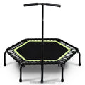 Portable Bounce Exercise Fitness Trampoline Max Load 400 Lbs for Indoor/Garden/Workout with Rope Jumping for Boys and Girls