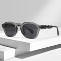 Trendy Thick Designer TR90 Frame Acetate Leg Square UV Protection Polarizing Lens Sunglasses Men's and Women's Outdoor SunShade