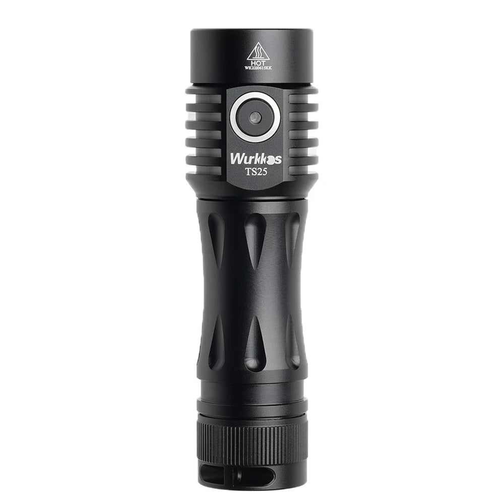Smart Design High Bright 4000lm Wurkkos TS25 Waterproof 21700 Rechargeable EDC Flashlight with Magnetic Tail