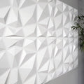 50*50cm Wall Decor Tiles 3d Interior Plastic PVC Diamond Shape Wall Panel for Home Decoration 3d Wall Panels