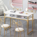 Luxury Twin Nail Table Popular Nail Table Minimalist and Economical Nail Shop Table and Chair Set