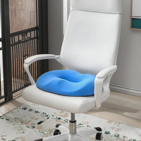 New Memory Foam Round Tailbone Treatment Orthopedic Hemorrhoid Donut Seat Pillow Cushion