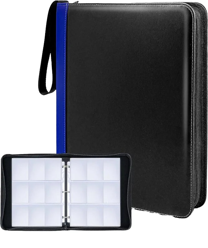 High Quality Custom Pattern PU Leather Trading Card Binder 720 Pockets Waterproof for Pokemon Trading Album Display Holder