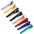 Glossy Gold Brass Jewelry Personalized logo Green Wholesale Simple Business Dress Shirts Tie Pin for Men Wedding Ceremony Gifts