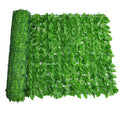 Artificial Ivy Hedge Leaf Privacy FenceFaux of Dark Sweet Potato LeavesExpandable Fence Privacy Screen for Outdoor Yard Patio