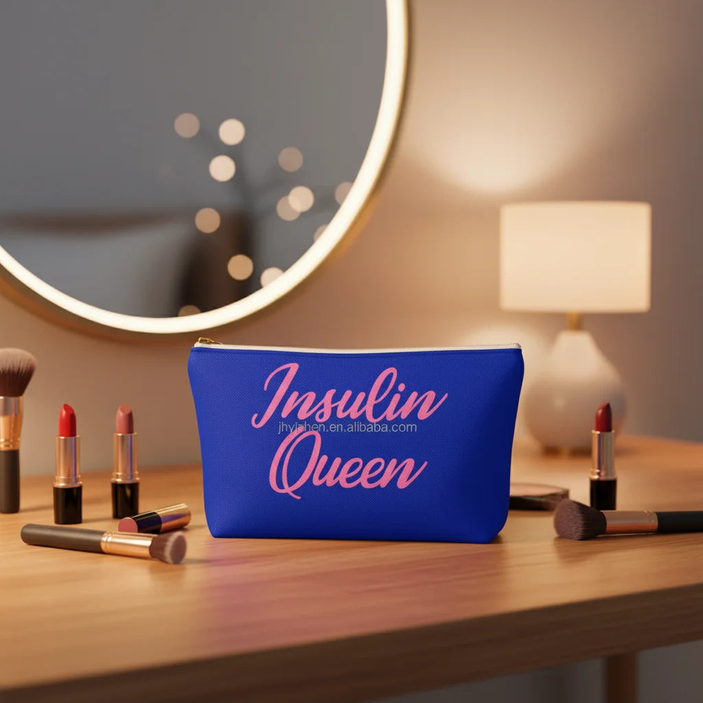 Custom Logo 900D Polyester Waterproof Zipper Hardware Tools Storage Bags Cosmetic Makeup Pouches
