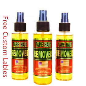 Customized Logo Salon Use Spray Toupee Adhesive Remover Ultra Hold Wig Glue Hair Extension Remover