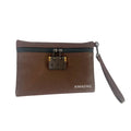 Smell Proof Bag Leather Pouch With Combination Lock
