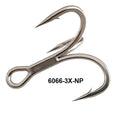 TAKEDO B 6066-3X-NP Treble Hook  Fishing Hook K Ultra Anti-rust Layer Fishhook  KK Sea Fishing Needle Point Triple Hook