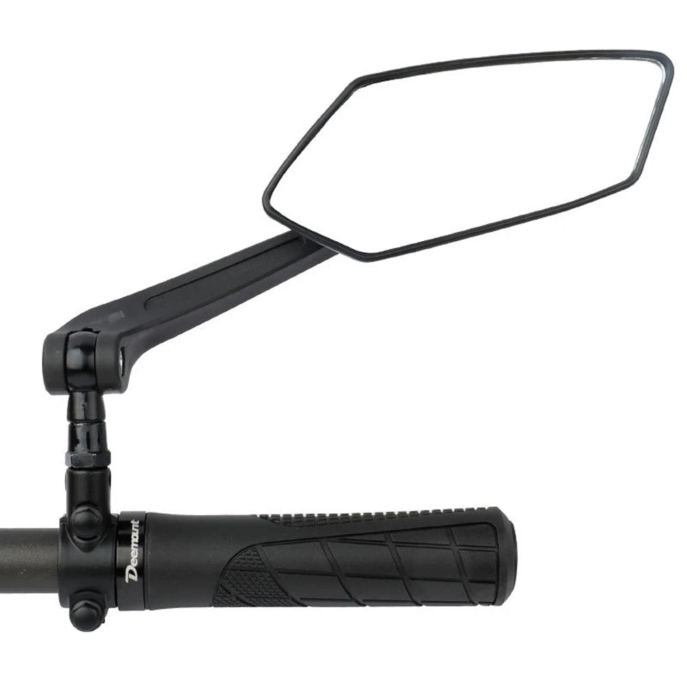 FMFXTRA Bicycle Rear View Cycling Clear Wide Range Back Sight 360 Degrees Bike Mirror Adjustable MTB Rear View Mirror