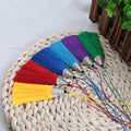 Flat Mouth Tassel Hanging Tassel Anti-wrinkle Alloy Chinese Style Bookmark Comb Clothing Tassel Small Decorative Gifts