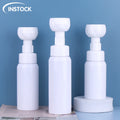 Cosmetic Bottle 200/250/300ml Hand Wash Bottle Flower Shape Face Cleansing Skincare PET Foam Pump Bottle