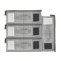 Professional Square Linen 4-Piece Foldable Bed Sheet Storage Organizer with Window