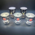 RICHSHINING New Design Custom logo Flashing Cup Mug clear BPA Free 12oz/14oz/16oz Glowing Drinking Cup
