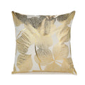 Large 18-Inch Geometric Square Luxury Cushion Covers Home Hotel Use Woven Gold Foil Throw Pillow Covers for Sofa Decorative