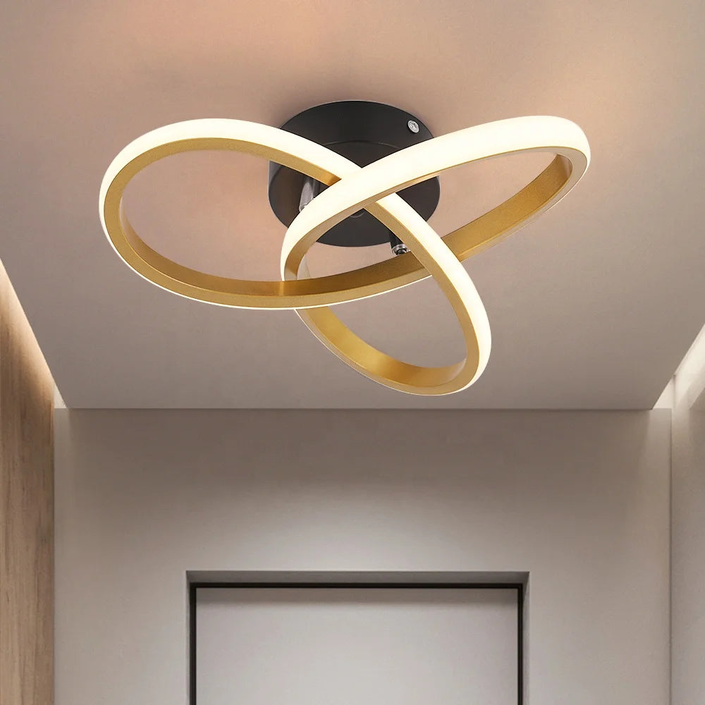 Minimalist 3500K LED Ceiling Plafonnier for Villa Bedroom Stylish Lighting  Home Decor
