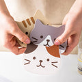 Cute Animal Cat Shaped Tea Coaster Cup Holder Mat Coffee Drinks Silicone Soft PVC Bowl Pad Placemat Kitchen Accessories